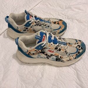 Very Rare FILA Trigate Real horse Fur Women's Sneaker  Size 9.5